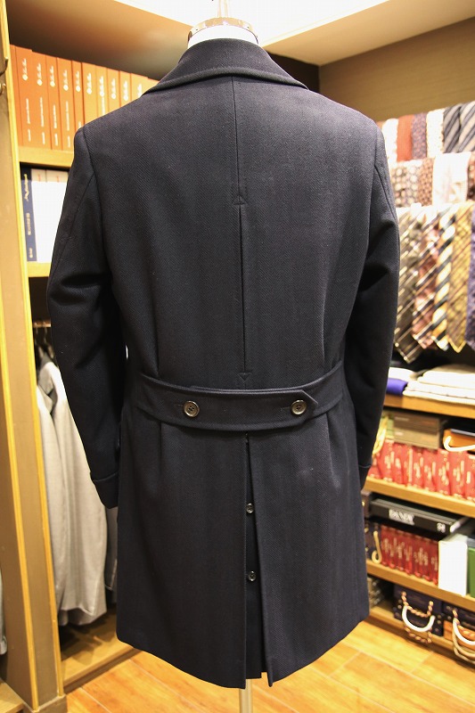 CACCIOPPOLIのWOOL&CASHMEREでPOLO COAT
